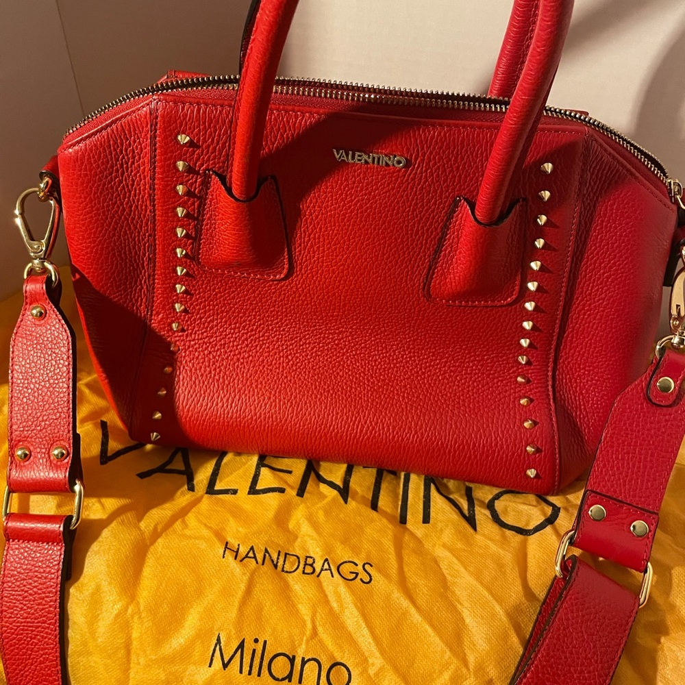Red Mario Valentino purse